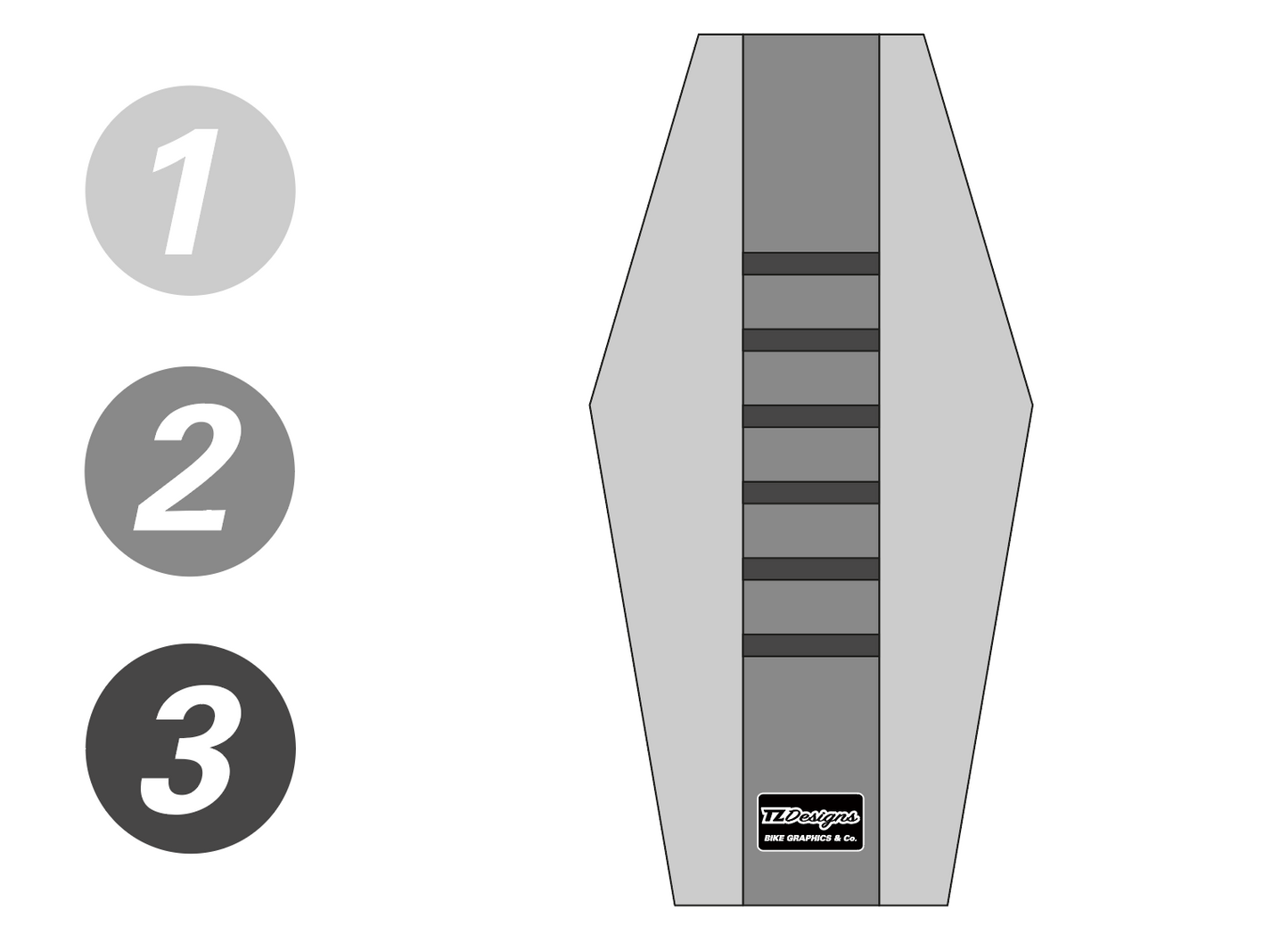 Individueller SITZBANKBEZUG mit extra Grip