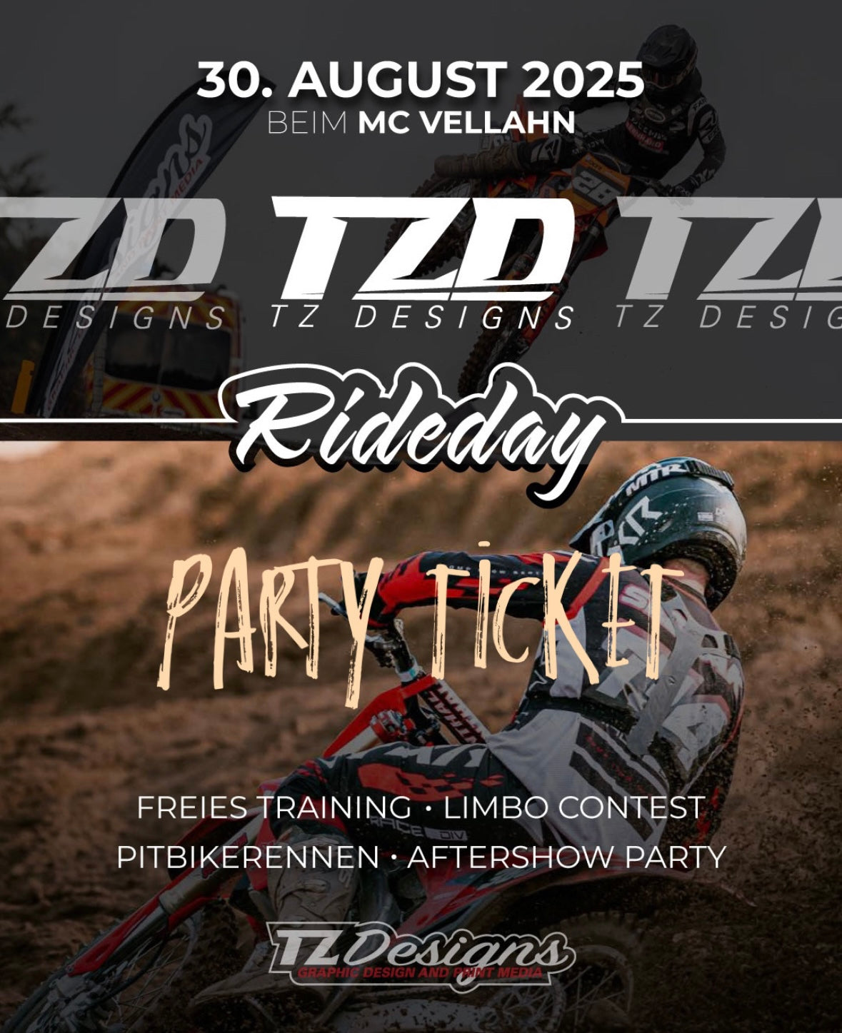 PARTY-TICKET TZD RIDE DAY