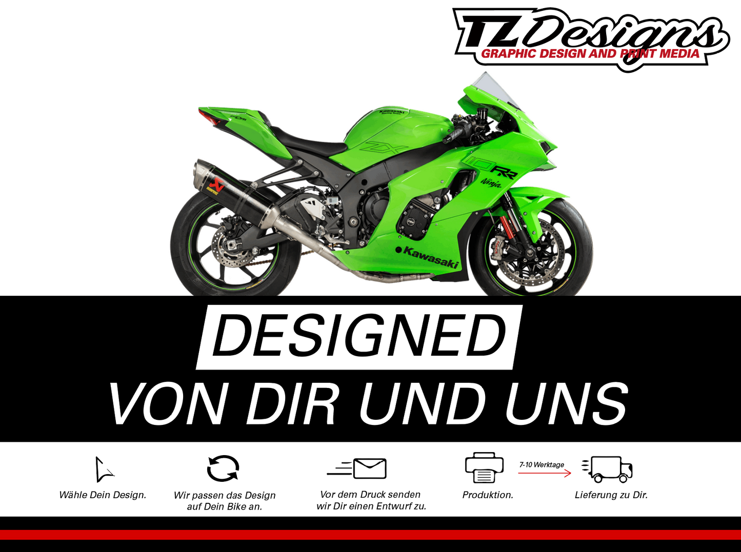Individuelles Dekor - Kawasaki ZX-10R