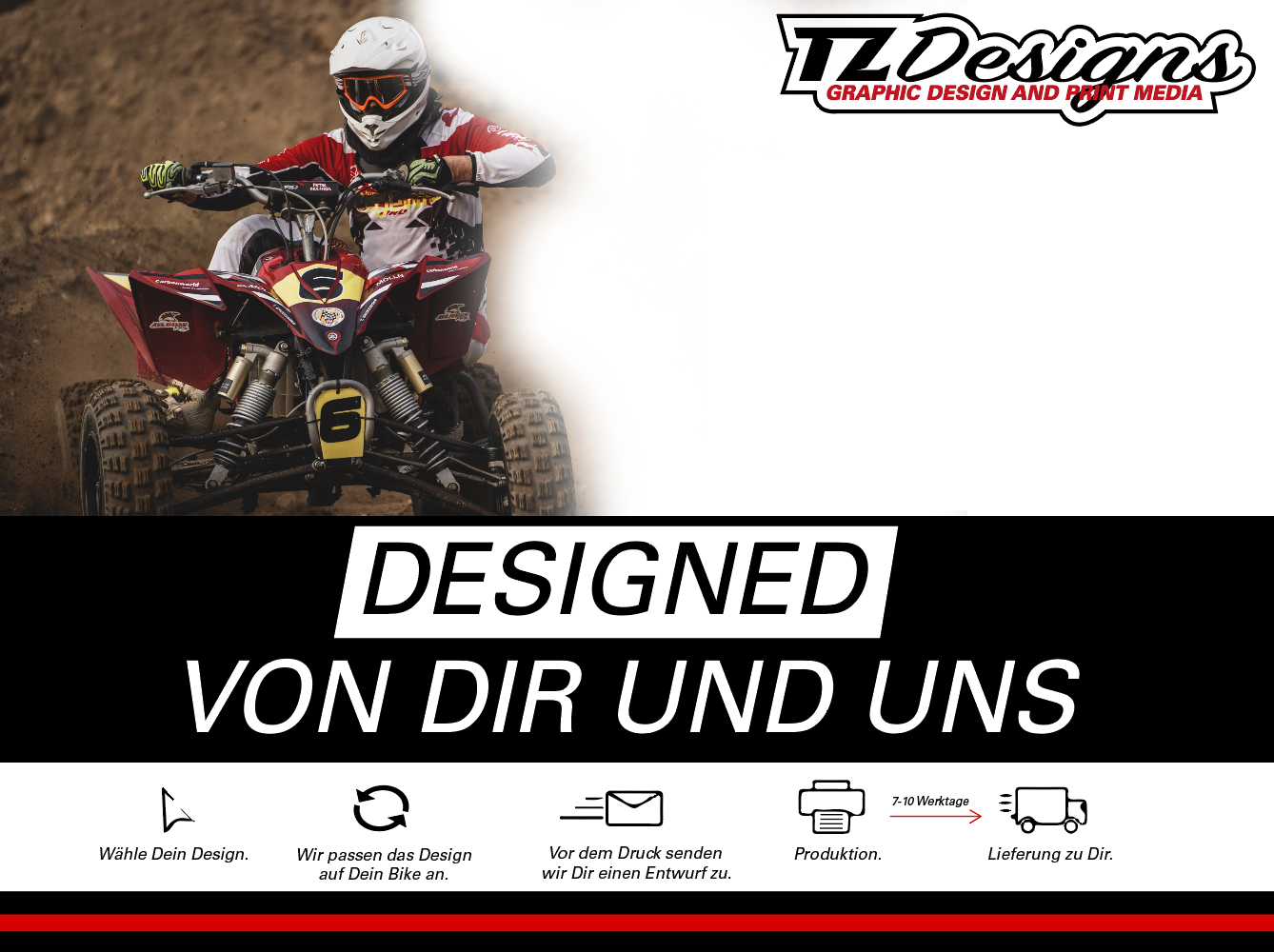 Individuelles DEKOR für QUAD