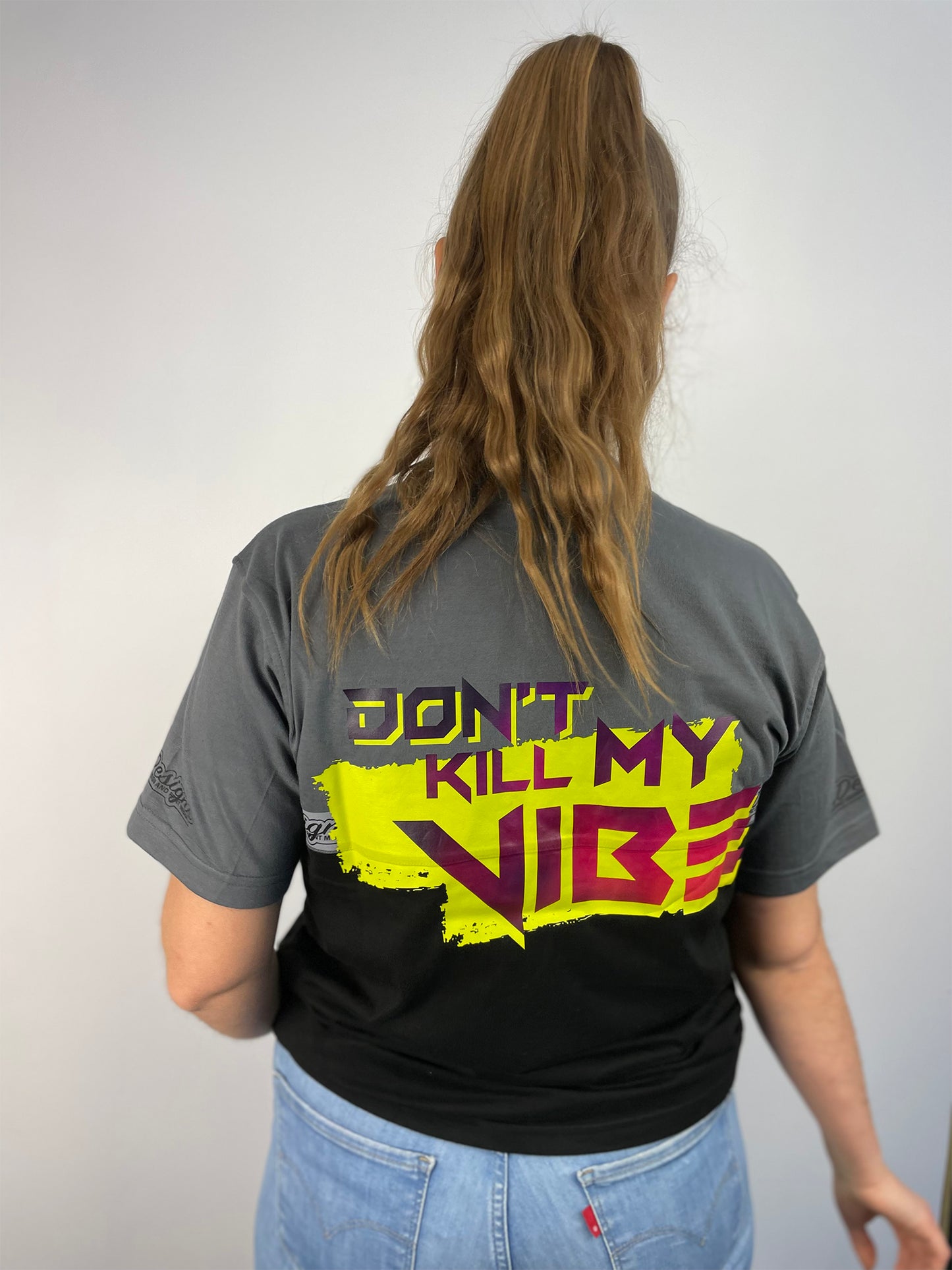 Don't Kill My Vibe | T-Shirt OVERSIZE schwarz