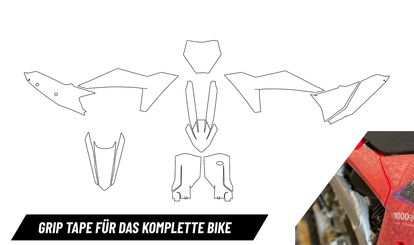 Raptor Protection Sheets fürs ganze Bike