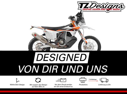 Individuelles DEKOR für KTM 450 Rally Replica 2025